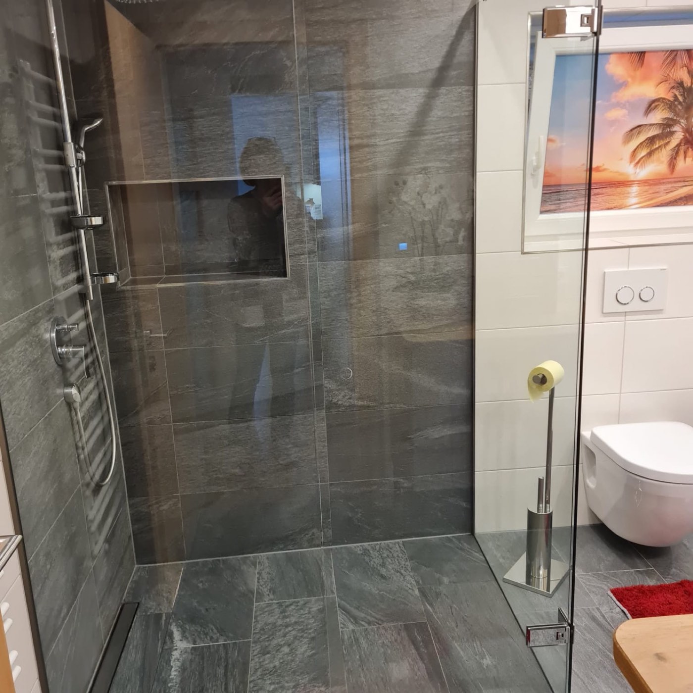 Ebenerdige Regendusche