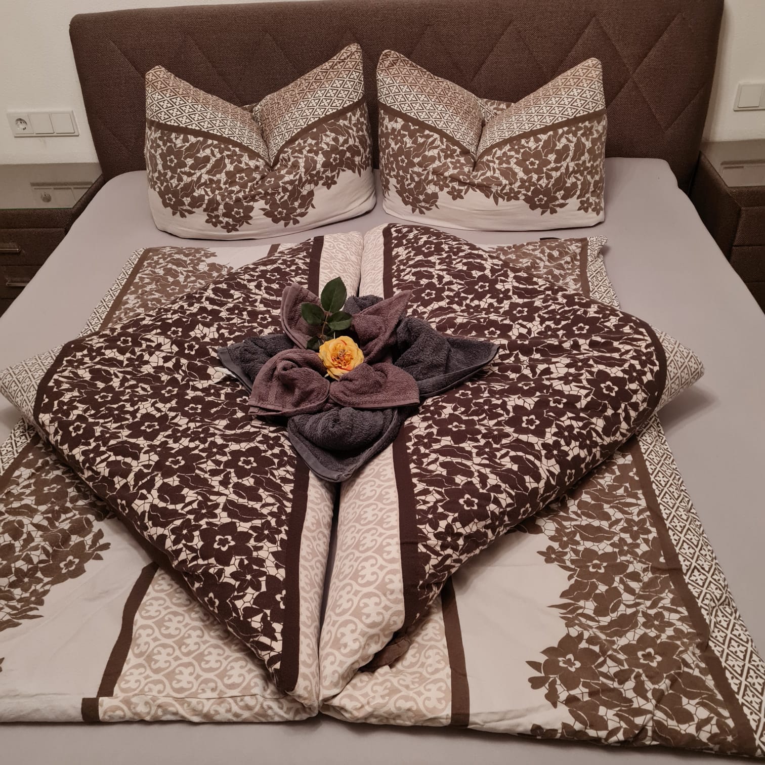 Schlafzimmer im Appartement Leon